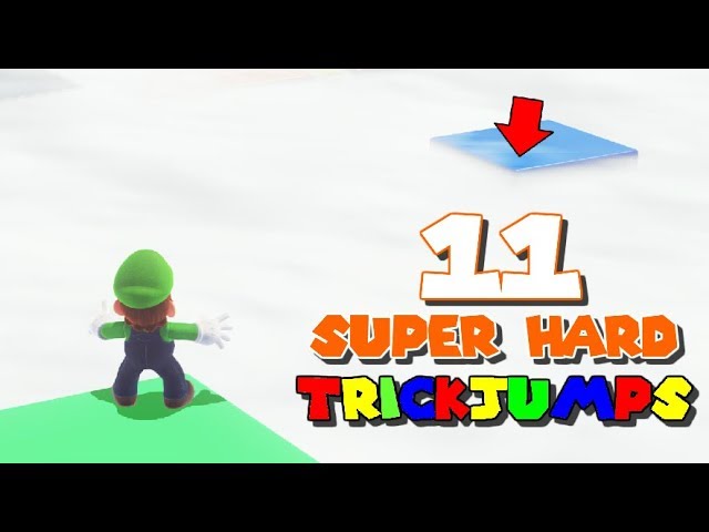 11 New Super Hard TrickJumps - Super Mario Odyssey