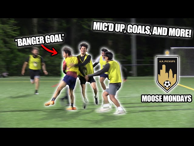 (MIC'D UP)THE BEST BALLERS AT PICKUP *UNDEFEATED RUN* | A.N PICKUPS SOCCER HIGHLIGHTS