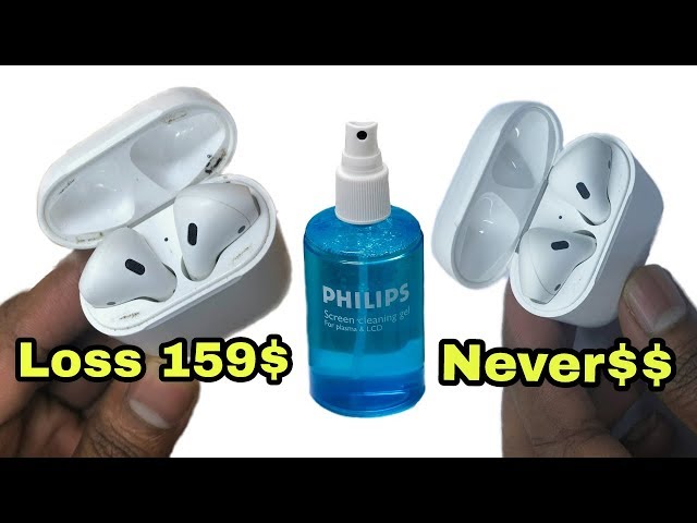 How to Clean AirPods/Apple AirPods: remove wax cleaning your earphones/earbuds safely - easy!