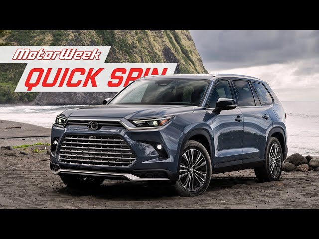 2024 Toyota Grand Highlander | MotorWeek Quick Spin