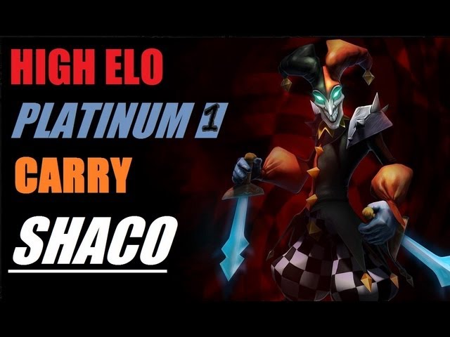 LoL PoV | S3 Platinum High Elo | Shaco Jungle Carry! | 21/4/10 | 5v5 Ranked SoloQ