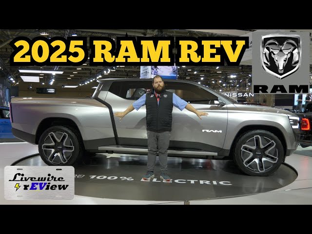 2025 RAM REV - Electric Pickup EV - First Look