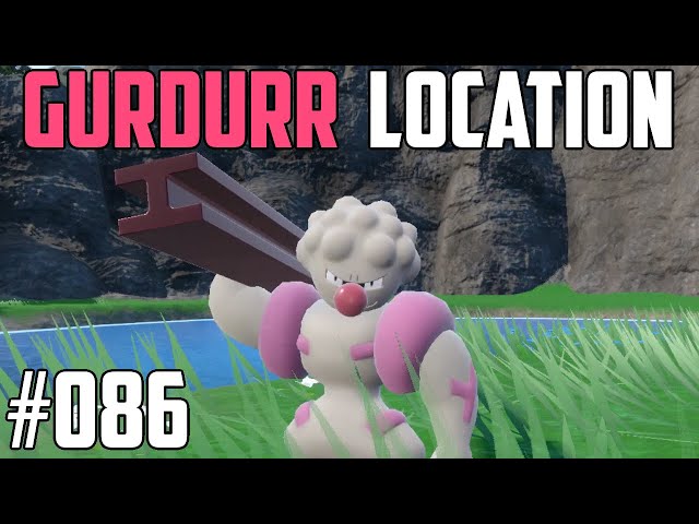 How to Catch Gurdurr - Pokémon Scarlet & Violet (DLC)