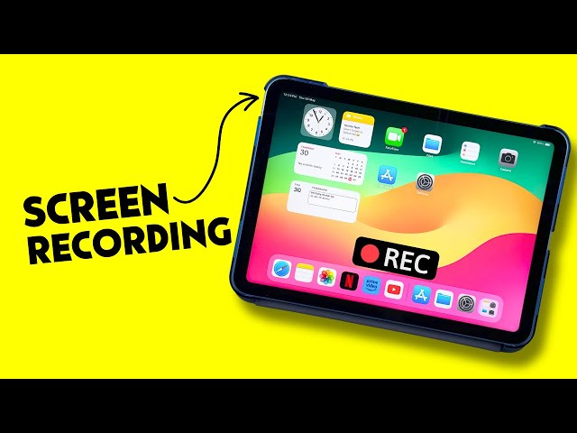 How to Record Screen on iPad? Screen Recording Settings with Audio
