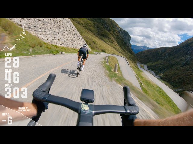 Rattling Down The Tremola's famous cobblestones | Switzerland raw runs [#7]
