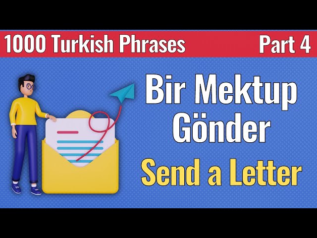 1000 Turkish Phrases - Part 4 - Phrases To Improve Your Turkish | Language Animated