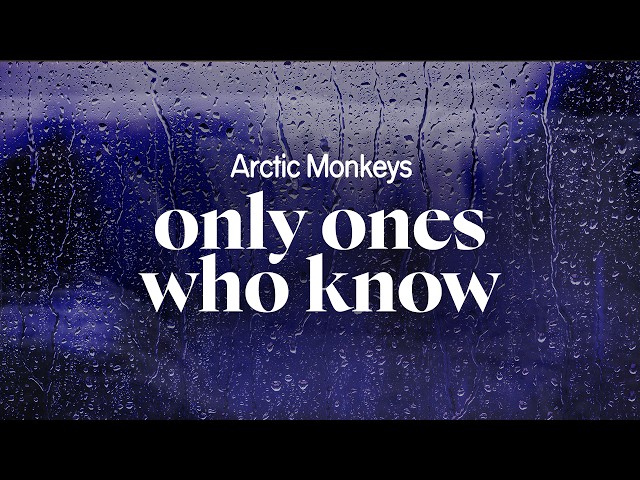 arctic monkeys - only ones who know (lyrics)