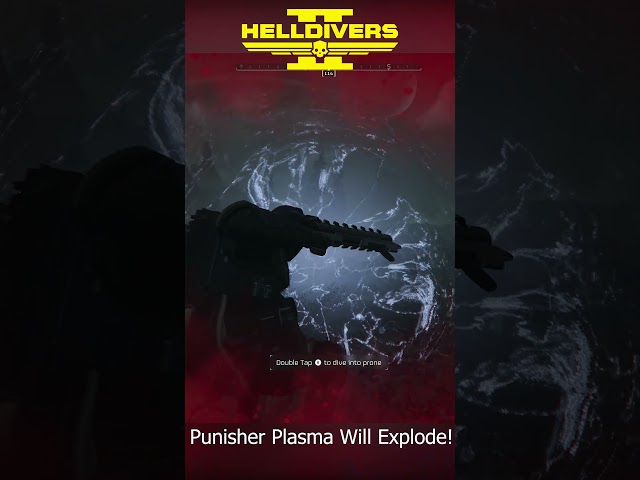Helldivers 2 Punisher Plasma is Broken #shorts