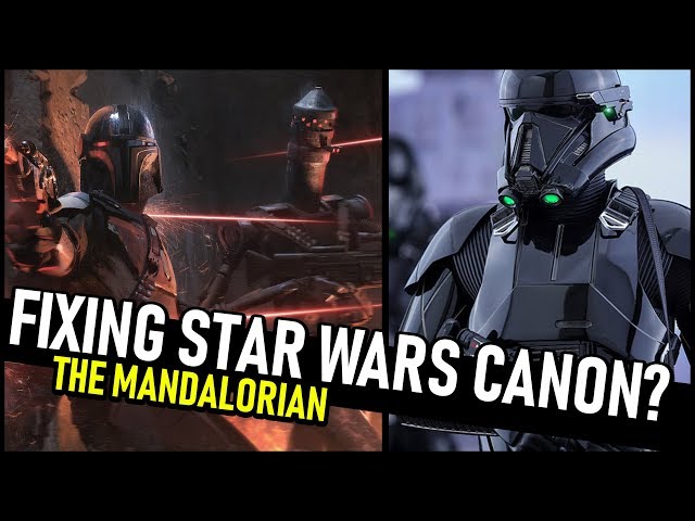 How the MANDALORIAN could fix the DUMBEST part of Star Wars Canon
