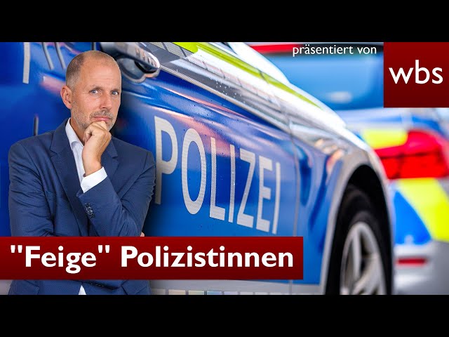Im Kugelhagel abgehauen: "Feige" Polizistinnen kämpfen weiter um Job | Anwalt Christian Solmecke