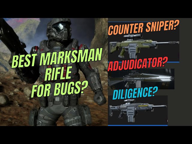 What’s the best Marksman Rifle for Terminids? #helldivers2