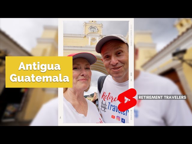 EL ARCO DE SANTA CATALINA | Antigua Guatemala Vlog | Retirement Travel #SHORTS