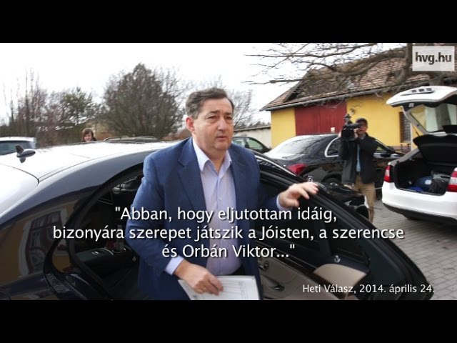 Mészáros Lőrinc abban bízik, magáért tisztelik, nem Orbán miatt