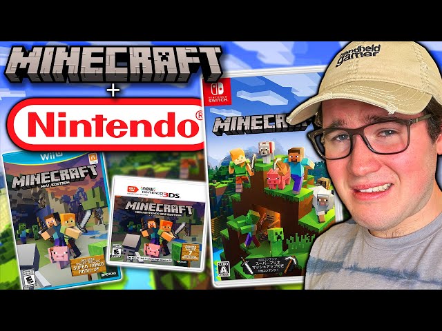 I Played Minecraft On EVERY Nintendo Console...