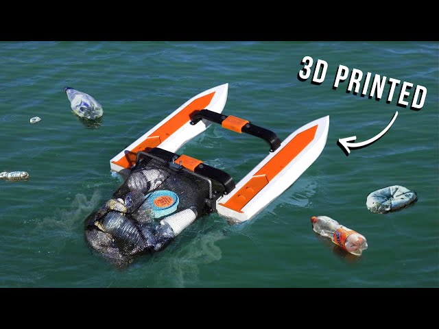3D Printing a RC Boat to Cleanup the Oceans?