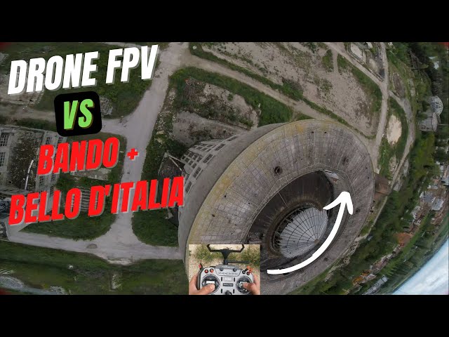 Drone FPV Freestyle vs IL BANDO più bello d'Italia: Ex DISTILLERIA Abbandonata #Urbex Oculus Tower