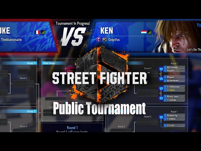 Public Tournament Matches - Street Fighter 6 2nd Beta