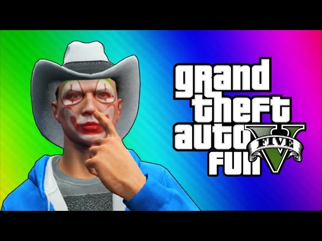 GTA 5 Next Gen Funny Moments - 3D Titans, Motorcycle Challenge, Tank Rodeo!