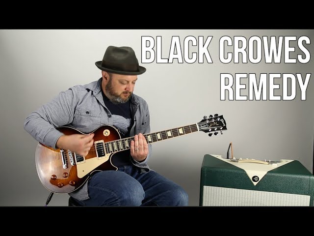 Black Crowes "Remedy" Guitar Lesson (Open G Tuning)