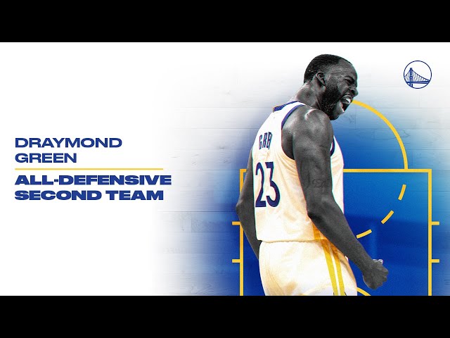 Draymond Green Named to 2021-22 All-Defensive Second Team 💪