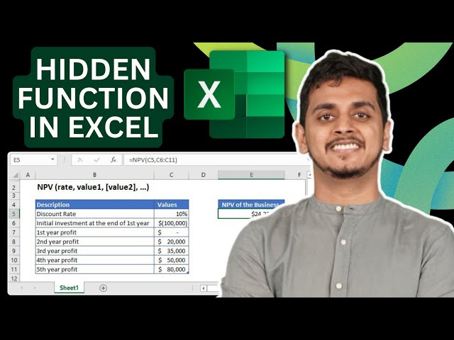 How NPV function works with Microsoft Excel: Mastering NPV with Microsoft Excel