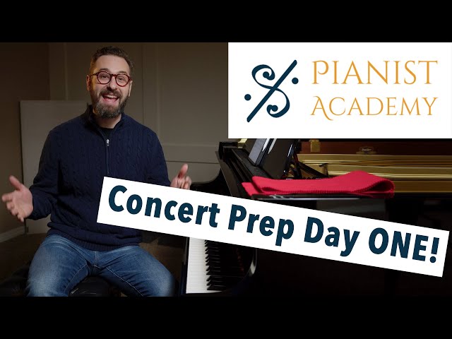 Concert Prep Day ONE | Practice Session (Full) | Pianist Academy