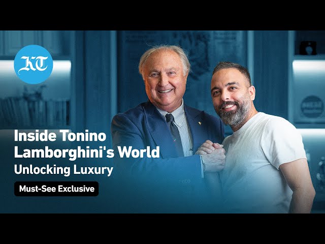 Exclusive Interview with Tonino Lamborghini: Luxury Brand's Expansion & Vision Revealed!