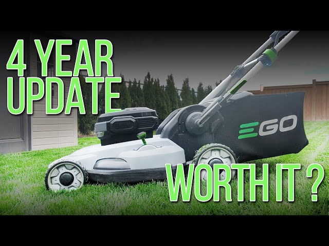 Is the EGO Lawn Mower worth it? My thoughts after 4 YEARS!