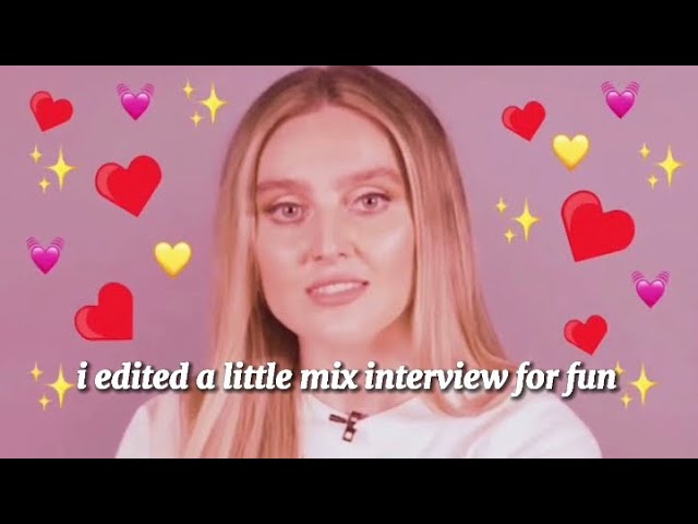 i edited a little mix interview for fun