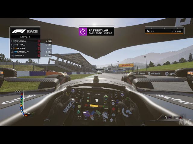 F1 23 - McLaren Formula 1 Team MCL37 - Cockpit View Gameplay (PS5 UHD) [4K60FPS]