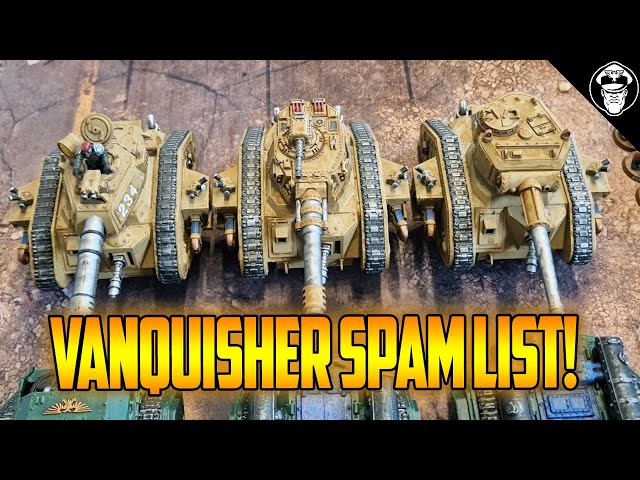 My Competitive Vanquisher Spam List! | Tournament Before Action Report | Warhammer 40,000