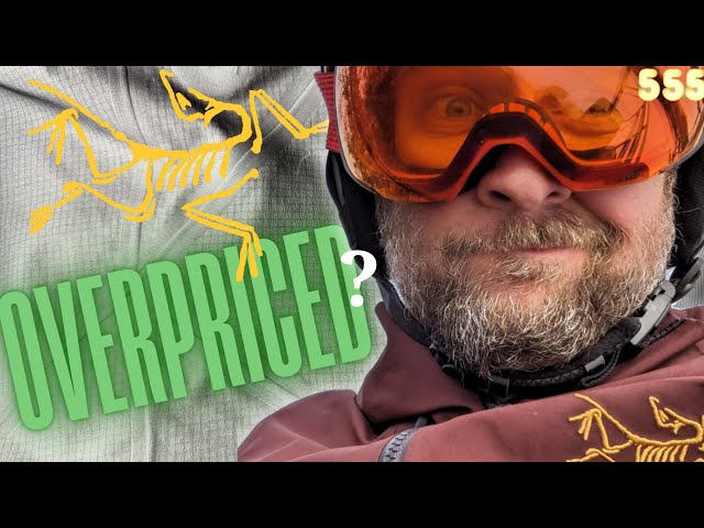 $700 Arc'teryx Shell WORTH the Hype?  Arcteryx Gore-Tex Rush Ski Jacket & Brand Review | 555 Gear