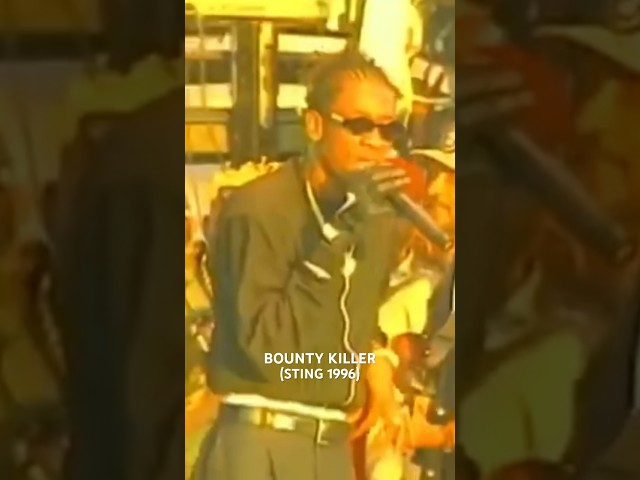 Bounty Killer in a him element  at Sting 1996 #dancehall #reggae #sting #reggaesting