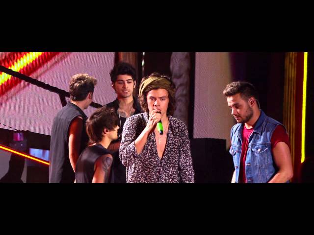 Where We Are: Live From San Siro Stadium DVD - What Makes You Beautiful Performance