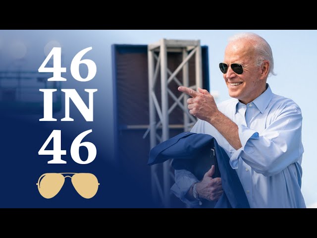 46 IN 46: @JoeBiden's Aviators  | Biden-Harris Inauguration 2021