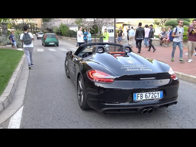 4x 2016 Porsche Boxster Spyder - Monaco & Düsseldorf