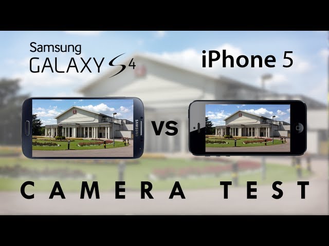 Galaxy S4 vs iPhone 5 - Camera Test Comparison