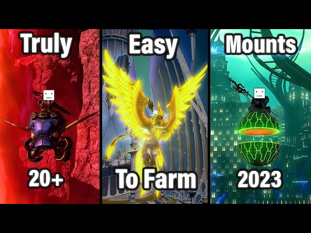 20+ Truly Easy Mounts to Farm In FFXIV (2023)