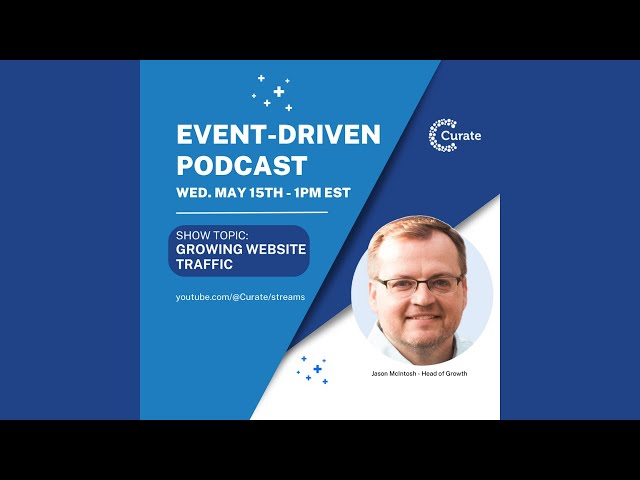 Event-Driven Podcast - Increasing website traffic