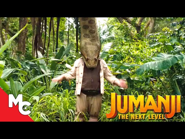 Jumanji: The Next Level  | Landing In The Jungle Scene | Dwayne Johnson | Kevin Hart