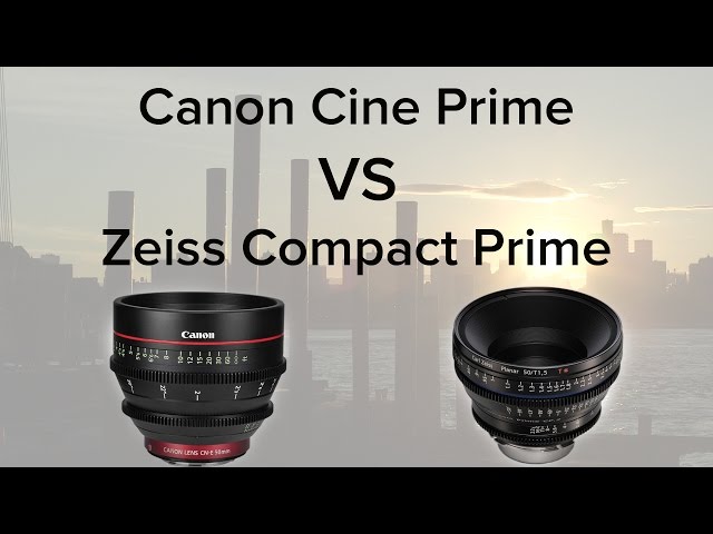 Zeiss CP2 VS Canon Cine Prime