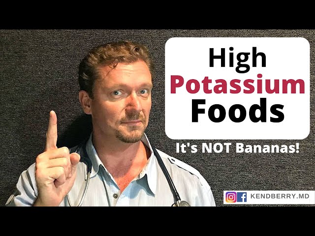 7 Foods High in Potassium (NOT bananas!) - 2024