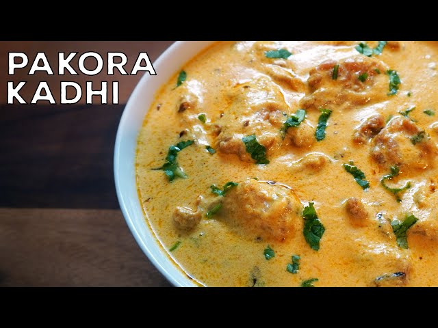 Punjabi Pakora Kadhi | Lassi Kadhi | Yoghurt Curry With Pakore | DIY | Tutorial | How To Make
