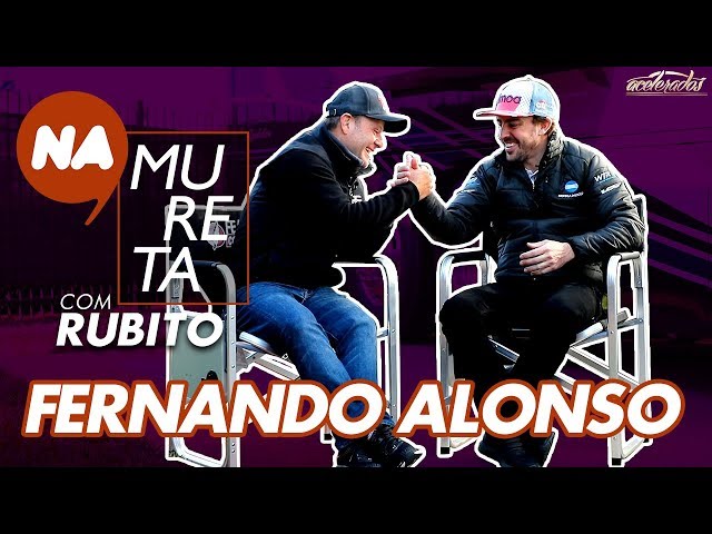 "Se eu tiver uma chance em um bom carro, volto para a F1!" - Fernando Alonso Na Mureta com Rubito #8