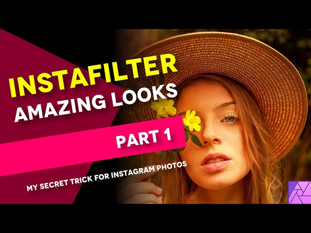My SECRET Trick for ASTONISHING Instagram photos | InstaFilters Part 1 | Affinity Photo