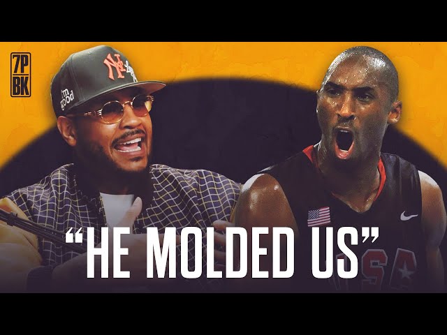Carmelo Anthony Explains How Kobe Bryant's Leadership Helped Team USA Bring Home Gold in 2008