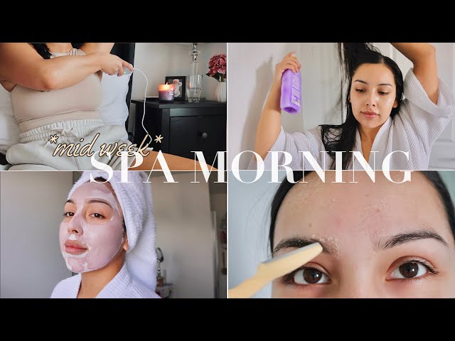 RELAXING SELF CARE MORNING 2021 | AT HOME PAMPER ROUTINE *mid week*