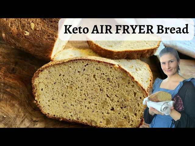 Air Fryer Bread | low carb | keto | gluten free