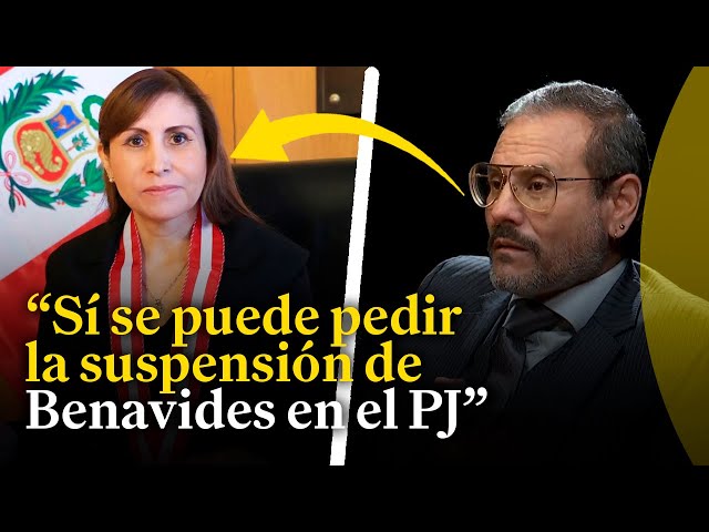 Martín Salas: "Patricia Benavides quiere recuperar su poder y lo dice en los medios"