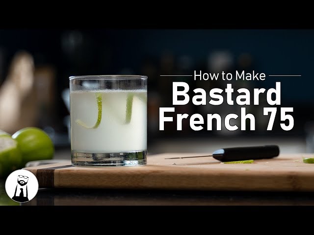 The Bastard French 75 | Black Tie Kitchen